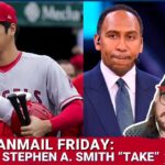 Los Angeles Angels Lose, But Jo Adell Shines, Fanmail Friday: Stephen A. Smith’s Ohtani Comments