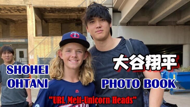 大谷翔平 SHOHEI OHTANI PHOTO BOOK “URL Melt-Unicorn Heads”