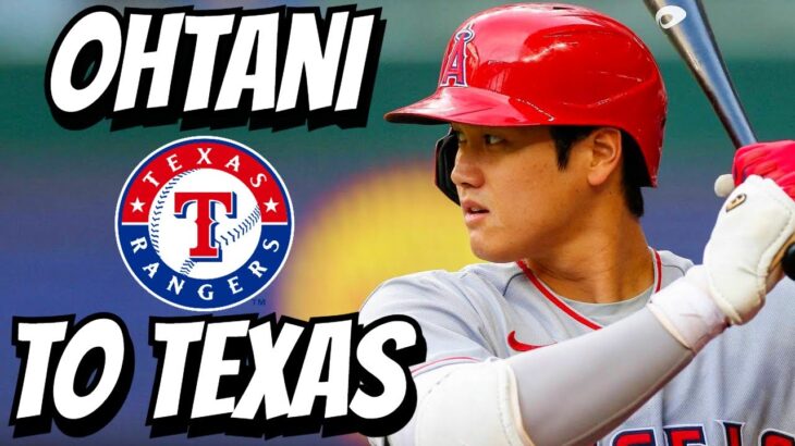 Shohei Ohtani Wants To SIGN With The RANGERS