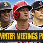 2023 MLB Winter Meetings Preview- Will Shohei Ohtani SIGN? Yamamoto? Juan Soto, Dylan Cease TRADE?