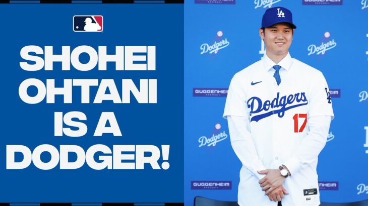 Shohei Ohtani is OFFICIALLY a Dodger! Introduction Press Conference Opening Statement