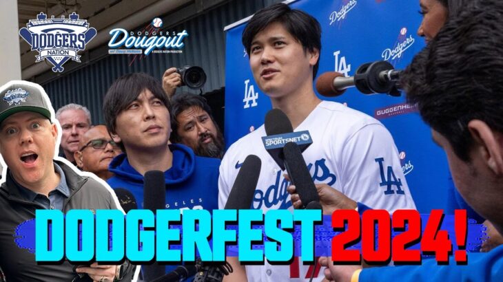 DodgerFest 2024! Ohtani, More Trades? Injury Updates, Mookie, Bullpen, Lux & More!
