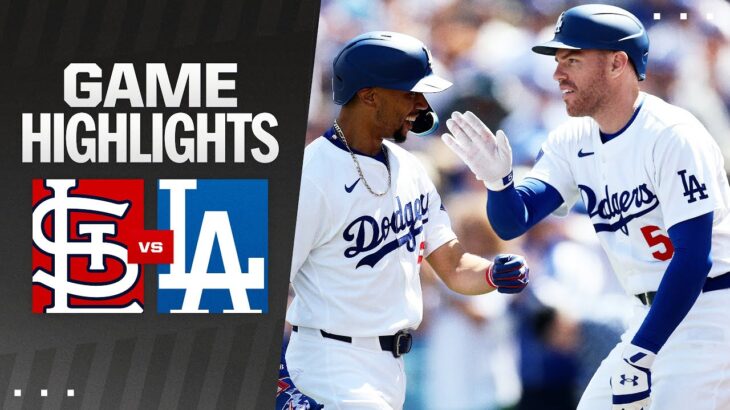 Cardinals vs. Dodgers Game Highlights (3/28/24) | MLB Highlights
