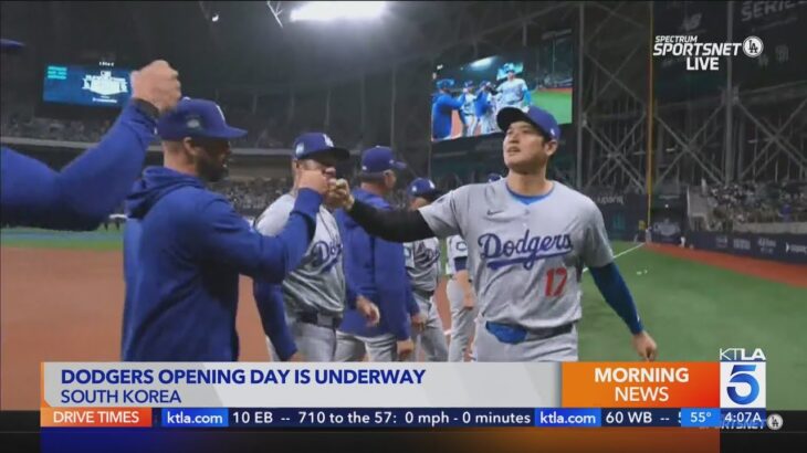 Dodgers opener: No explosives found following bomb threat against Shohei Ohtani