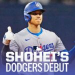 Shohei Ohtani’s FIRST GAME as a Dodger! (First hit, stolen base, RBI AND MORE!)  | 大谷翔平ハイライト