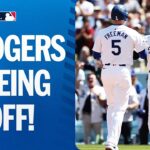 The Dodgers new big three is COOKING! (Mookie, Freddie homer in big inning!)