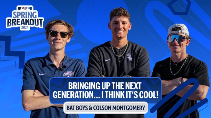 White Sox top prospect Colson Montgomery talks meeting Shohei Ohtani & more with @batboysbaseball!