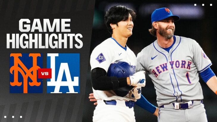 Mets vs. Dodgers Game Highlights (4/19/24) | MLB Highlights