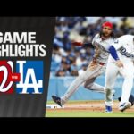 Nationals vs. Dodgers Game Highlights (4/15/24) | MLB Highlights