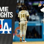Padres vs. Dodgers Game Highlights (4/13/24) | MLB Highlights