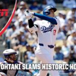 Shohei Ohtani SLAMS a HISTORIC no-doubt 2-run HOME RUN 🔥 | ESPN MLB