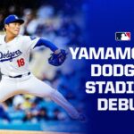 Yoshinobu Yamamoto dominated in his Dodger Stadium debut! 💪