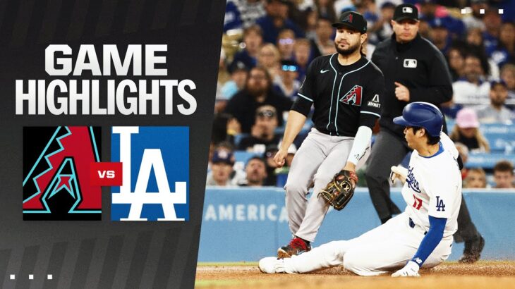 D-backs vs. Dodgers Game Highlights (5/21/24) | MLB Highlights