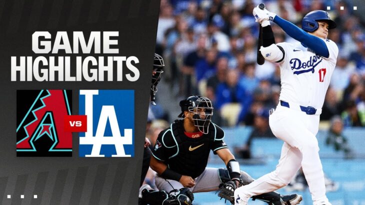 D-backs vs. Dodgers Game Highlights (5/22/24) | MLB Highlights