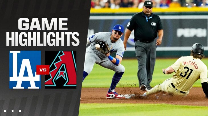 Dodgers vs. D-backs Game Highlights (4/30/24) | MLB Highlights