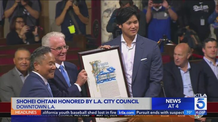 L.A. City Council declares May 17 ‘Shohei Ohtani Day’