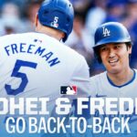 SHOHEI OHTANI IS RED HOT! 😳 He and Freddie Freeman go BACK-TO-BACK for the Dodgers! 🔥 | 大谷翔平ハイライト