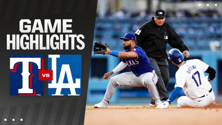 Rangers vs. Dodgers Game Highlights (6/11/24) | MLB Highlights