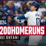【大谷翔平｜200本塁打まとめ】MLBキャリア7年間の軌跡、日本人選手初の快挙。全200本塁打を振り返る
