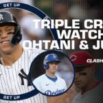 A CLASH OF THE KINGS 👑 Will Aaron Judge and Shohei Ohtani BOTH win the triple crown? | Get Up