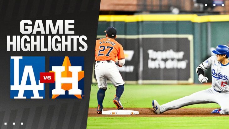 Dodgers vs. Astros Game Highlights (7/26/24) | MLB Highlights