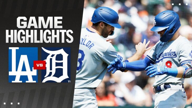 Dodgers vs. Tigers Game Highlights (7/14/24) | MLB Highlights