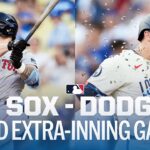 Red Sox and Dodgers battle it out in a WILD extra-inning affair!