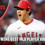 SHOHEI OHTANI WINS THE ESPY FOR BEST MLB PLAYER 🔥