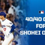 All of Shohei Ohtani’s 40 SB and 40 HR 🤩