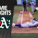 Dodgers vs. A’s Game Highlights (8/3/24) | MLB Highlights