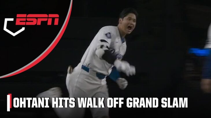 Shohei Ohtani WALK OFF GRAND SLAM to join the 40/40 club 🙌 | ESPN MLB