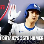 Shohei Ohtani’s 35th HR of the season is a NO-DOUBTER! 💥 | ESPN MLB