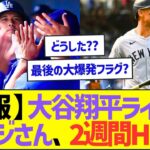 【悲報】大谷翔平ライバルのジャッジさん、もう2週間HRなし【プロ野球なんJ反応】