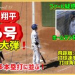 ㊗️大谷翔平超特大弾46号❗️打球音が凄すぎた‼️#ohtanishohei #大谷翔平現地映像 #shoheiohtani #ドジャース