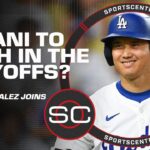 Could Shohei Ohtani pitch for the Dodgers in the playoffs? | SportsCenter