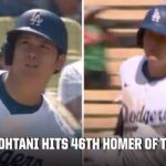 SHOHEI OHTANI ONE STEP CLOSER TO 50/50 🔥 Ties career high with 46th HR this season | ESPN MLB