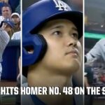 SHOHEI OHTANI hits his 48th HOME RUN of the season 🔥 | ESPN MLB