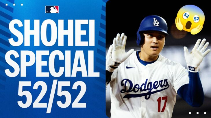 SHOHEI SPECIAL! Shohei Ohtani has his 52nd stolen base to go with his 52 homers! | 大谷翔平ハイライト