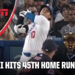 Shohei Ohtani hits 45th HR, first in the 45-45 club 🙌 | ESPN MLB