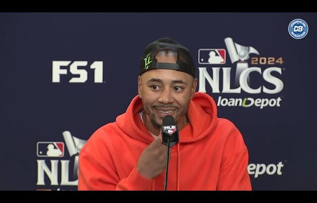 2024 NLCS: Mookie Betts talks Shohei Ohtani, Yoshinobu Yamamoto & reluctantly taking 500 swings