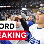 Ball hit by LA Dodger Shohei Ohtani sold for millions | 7NEWS