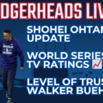 DodgerHeads Live: Shohei Ohtani’s injury, Dodgers TV ratings skyrocketing, Walker Buehler & more