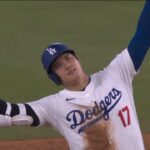 【ドジャース・大谷翔平 あと少しでHRという強烈な当たり！】エドマンが好走塁！フェンス直撃の2打席連続ヒット！