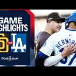 Padres vs. Dodgers NLDS Game 2 Highlights (10/6/24) | MLB Highlights