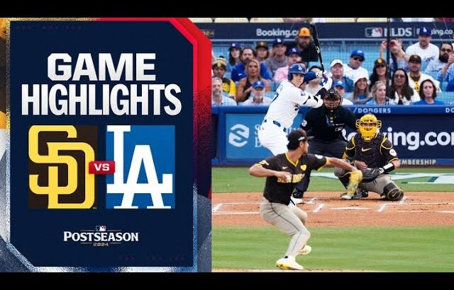 Padres vs. Dodgers NLDS Game 5 Highlights (10/11/24) | MLB Highlights