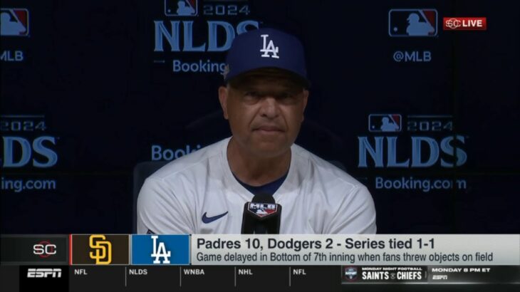 Postgame Dodgers| Dave Roberts responds about ruining Shohei Ohtani’s legacy after losing to Padres?