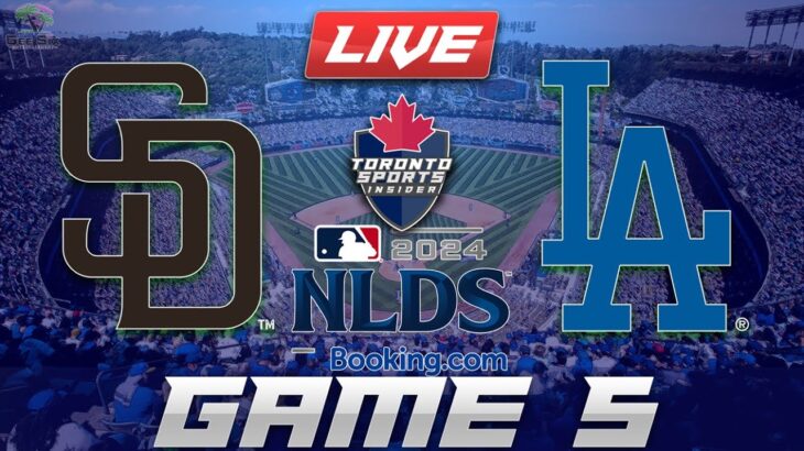 San Diego Padres vs Los Angeles Dodgers NLDS Game 5 LIVE Stream Game Audio | MLB Playoff Cast & Chat