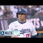 Shohei Ohtani NLCS RBI! Shohei drives in a run off Kodai Senga in NLCS Game 1! | 大谷翔平ハイライト