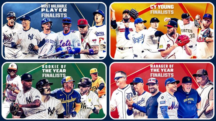 2024 MLB award FINALISTS are announced! (Who will win MVP, Cy Young, Rookie of the Year AND MORE?)