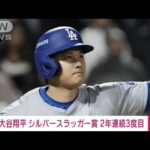 【速報】大谷翔平選手が「打撃ベストナイン」シルバースラッガー賞　2年連続3度目受賞(2024年11月13日)